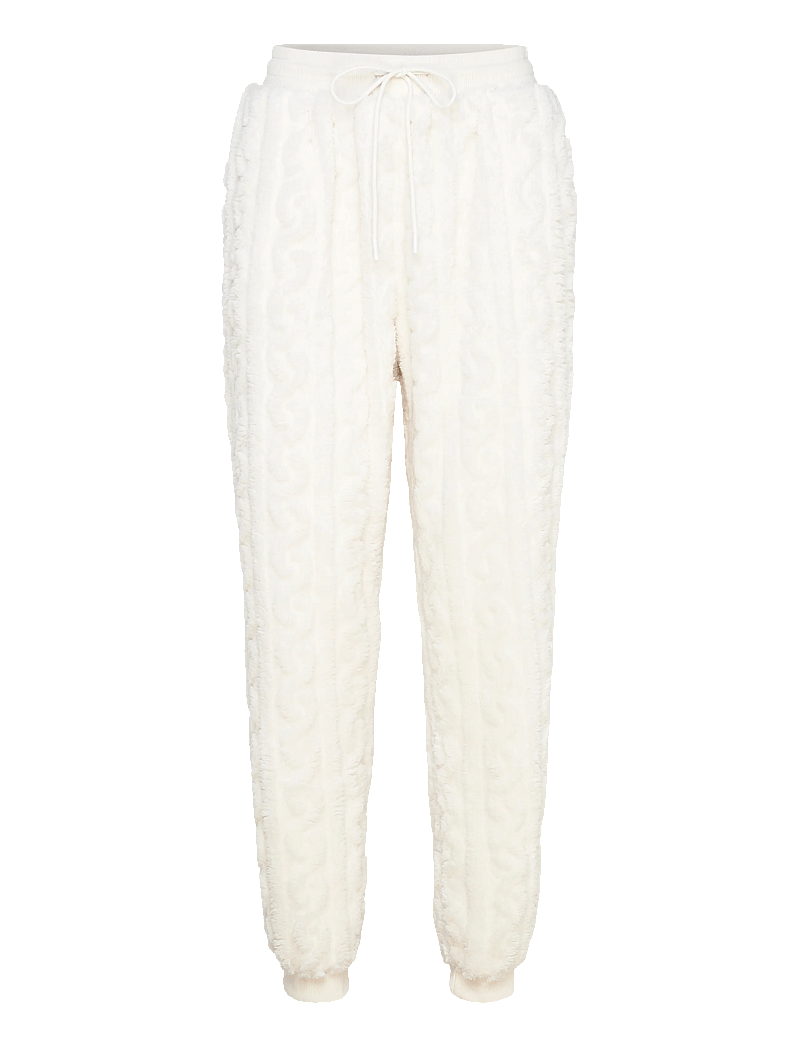 Hunkemöller - Jogger Cable Fleece - pyjamahose - gardenia - 1