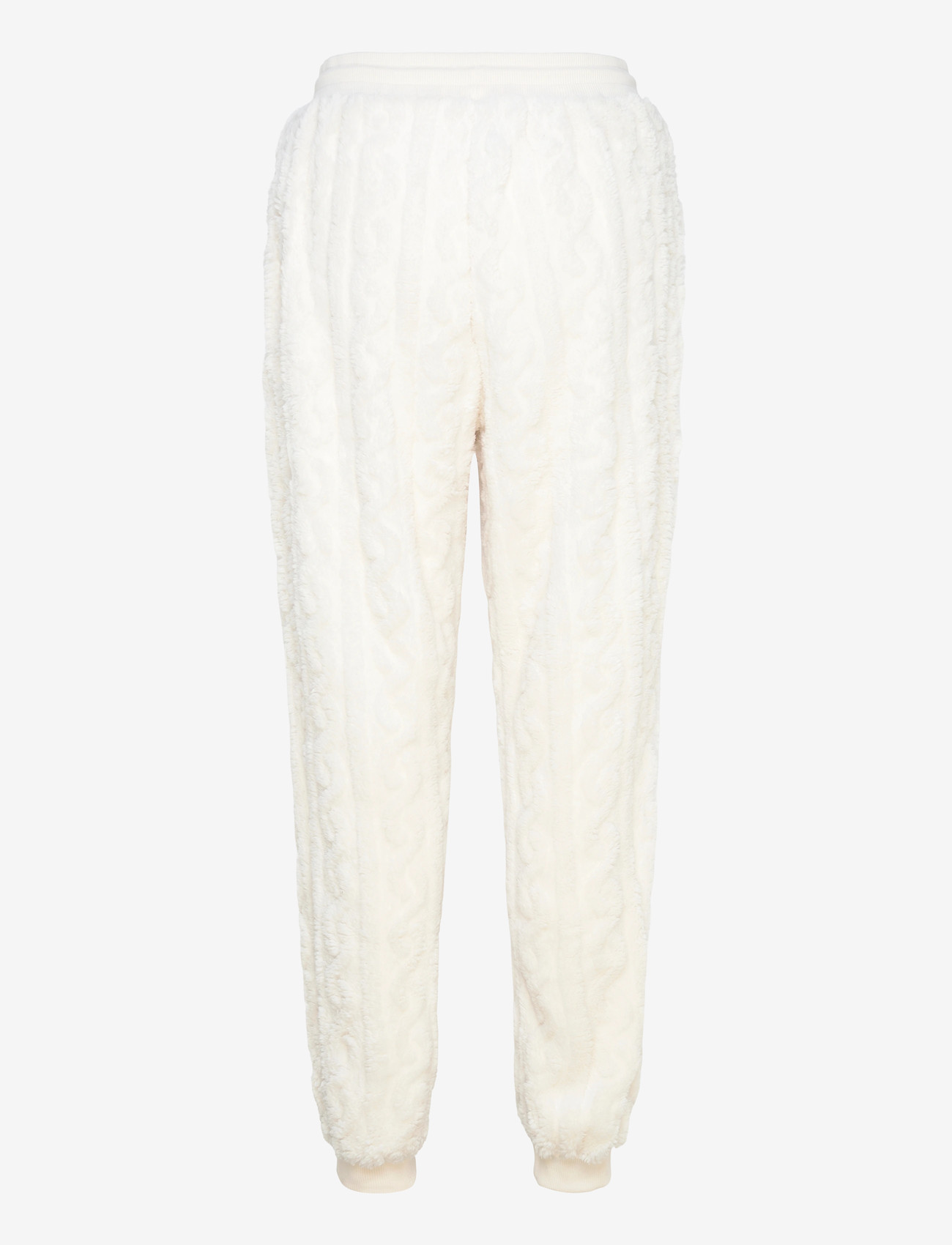 Hunkemöller - Jogger Cable Fleece - pyjamahose - gardenia - 2