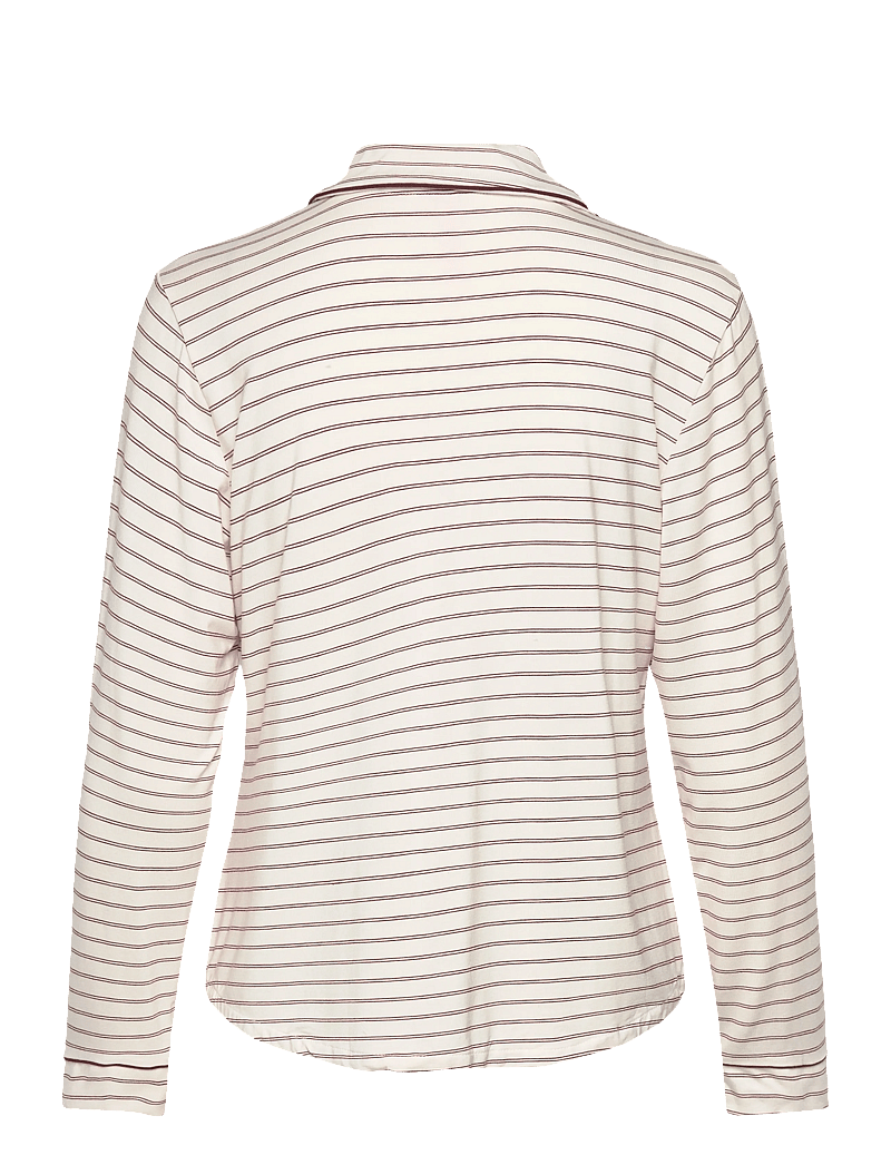 Hunkemöller - Essential Jersey Long-Sleeved Jacket - oberteile - gardenia - 2