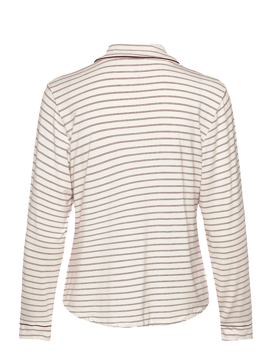 Hunkemöller - Essential Jersey Long-Sleeved Jacket - oberteile - gardenia - 2