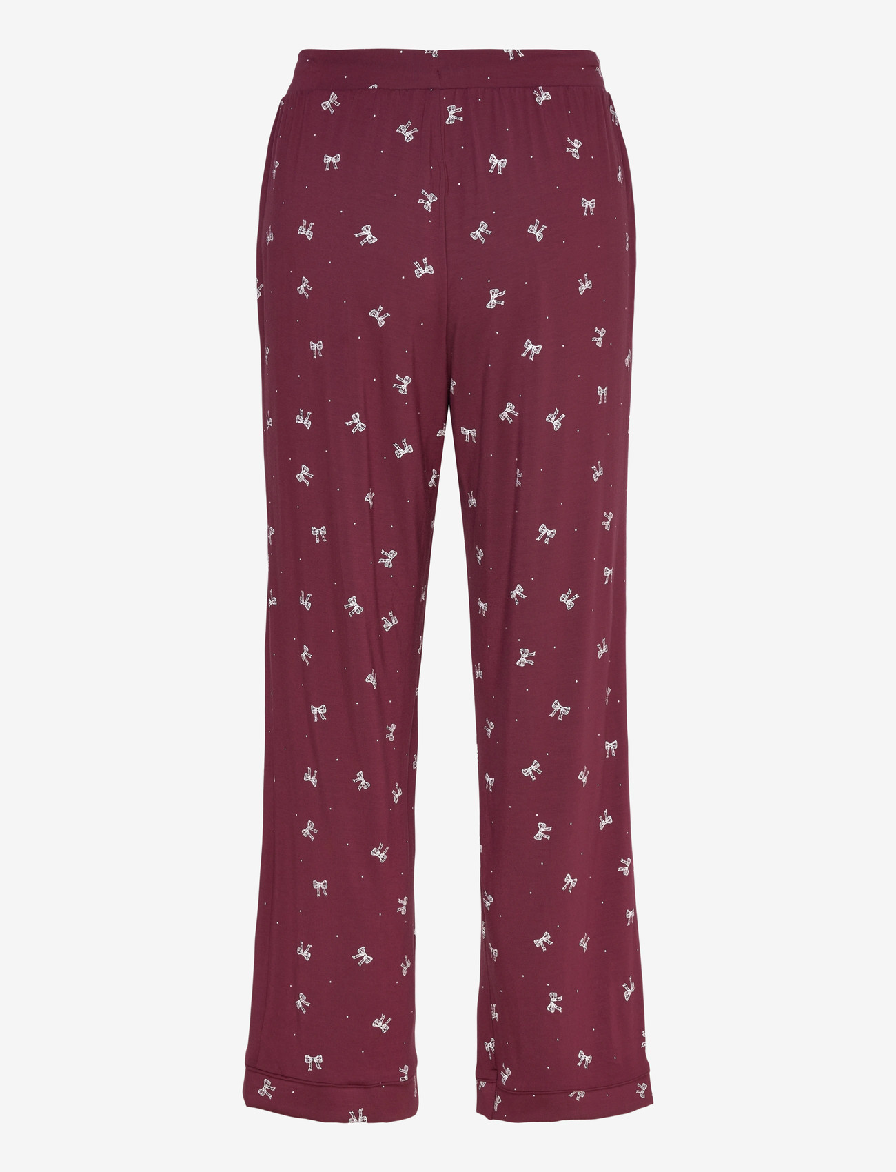 Hunkemöller - Essential Jersey Pants - weihnachts-pyjamas - windsor wine - 2