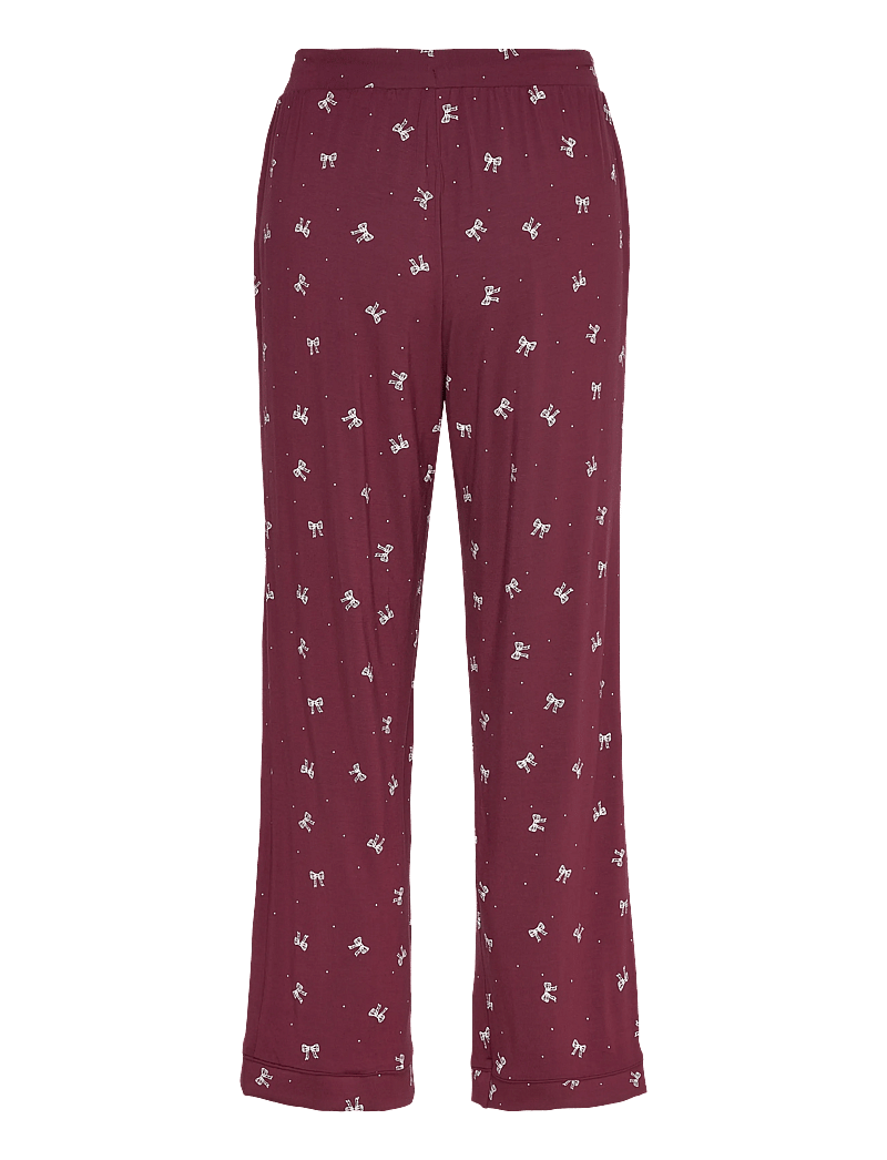 Hunkemöller - Essential Jersey Pants - weihnachts-pyjamas - windsor wine - 2