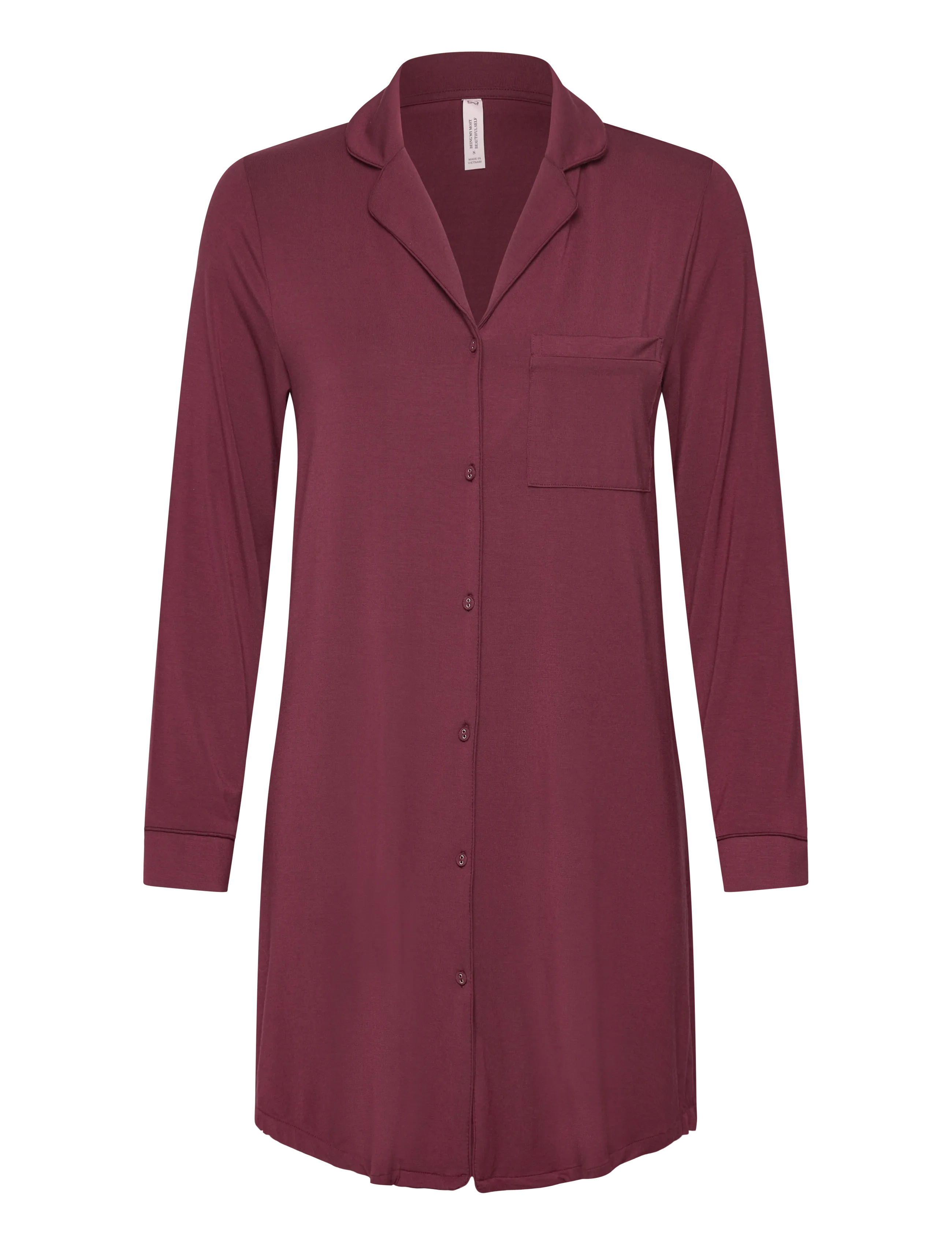 Hunkemöller - Essential Jersey Shirtdress - windsor wine - 1