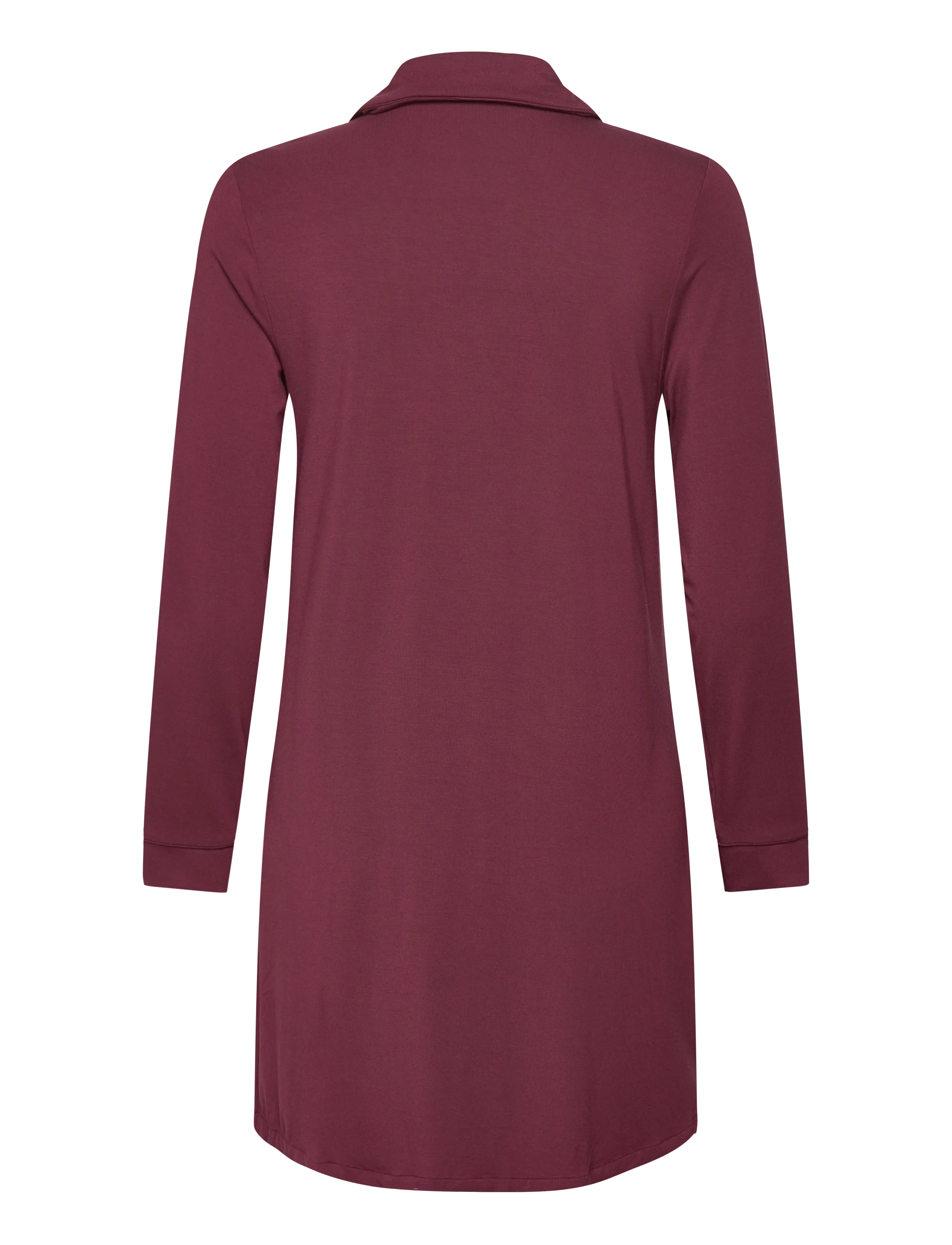 Hunkemöller - Essential Jersey Shirtdress - windsor wine - 2