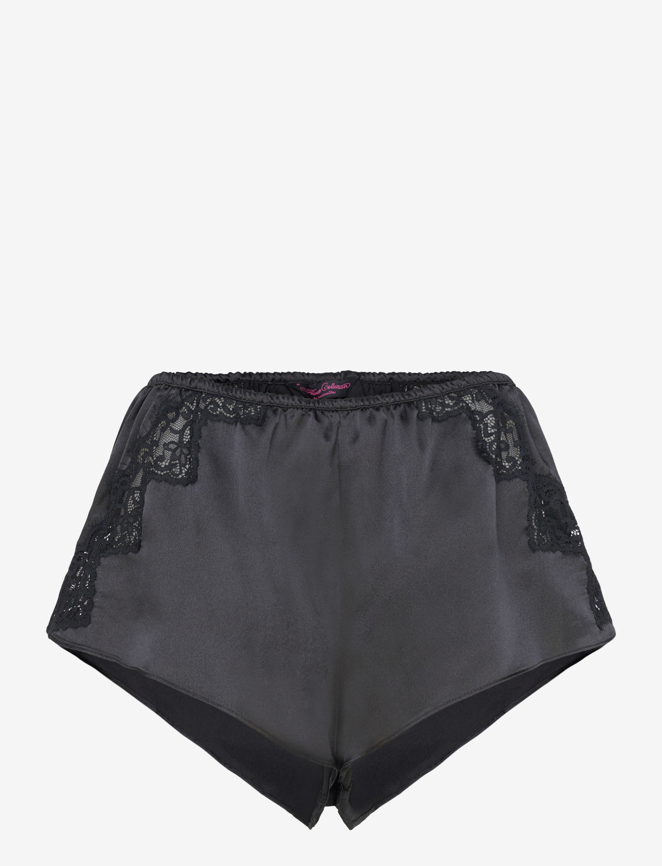 Hunkemöller - SHORT SATIN LACE MYA - shorts - caviar - 0