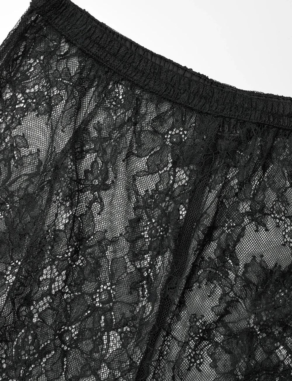 Hunkemöller - PANT LACE CECILIA - pidžaamapüksid - caviar - 5