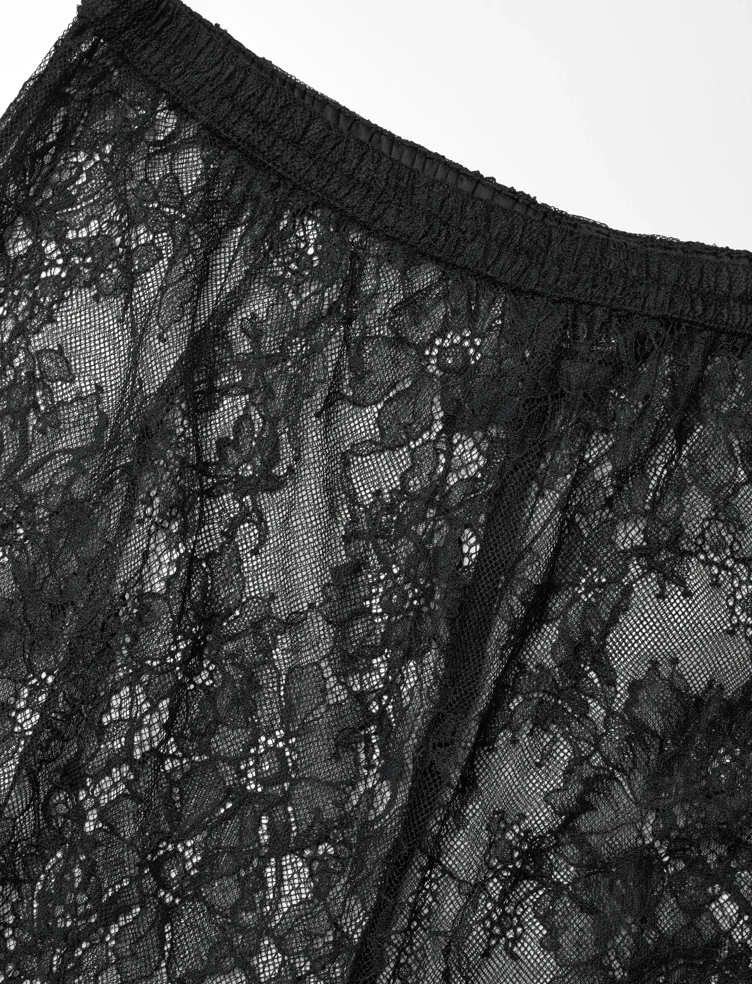 Hunkemöller - PANT LACE CECILIA - pyjama pants - caviar - 5