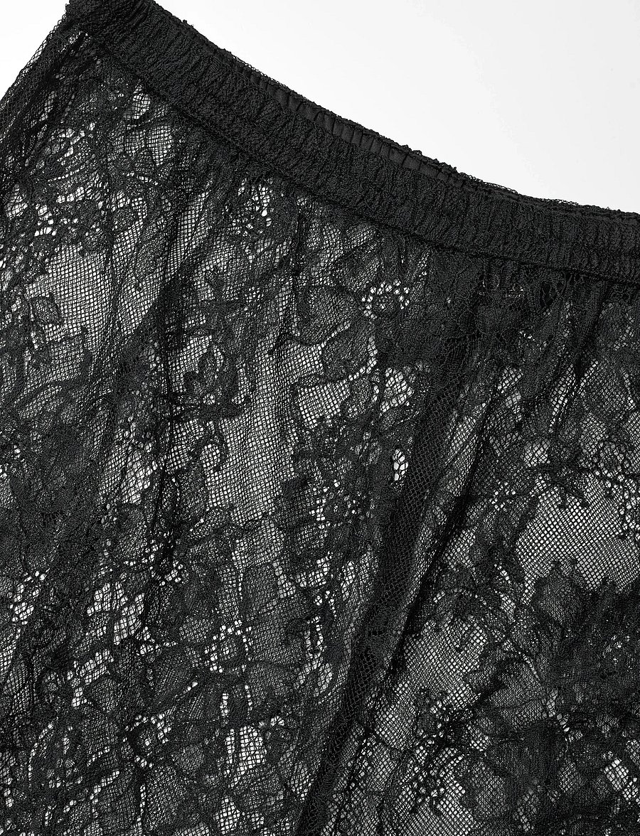 Hunkemöller - PANT LACE CECILIA - náttbuxur - caviar - 5
