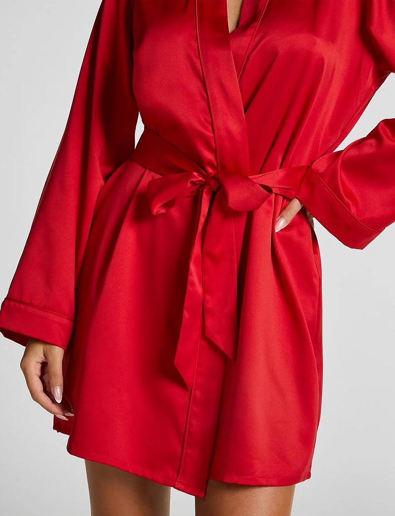 Hunkemöller - KIMONO SATIN - kimonos - chili pepper - 3
