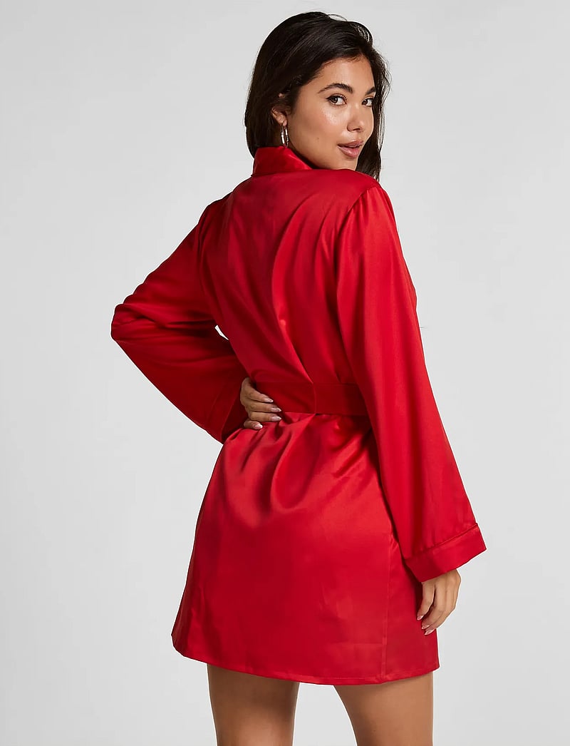 Hunkemöller - KIMONO SATIN - kimonos - chili pepper - 5