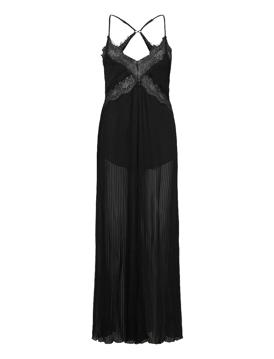 Hunkemöller - JUMPSUIT PLISSE ZAPHIRA - chemises de nuit - caviar - 0