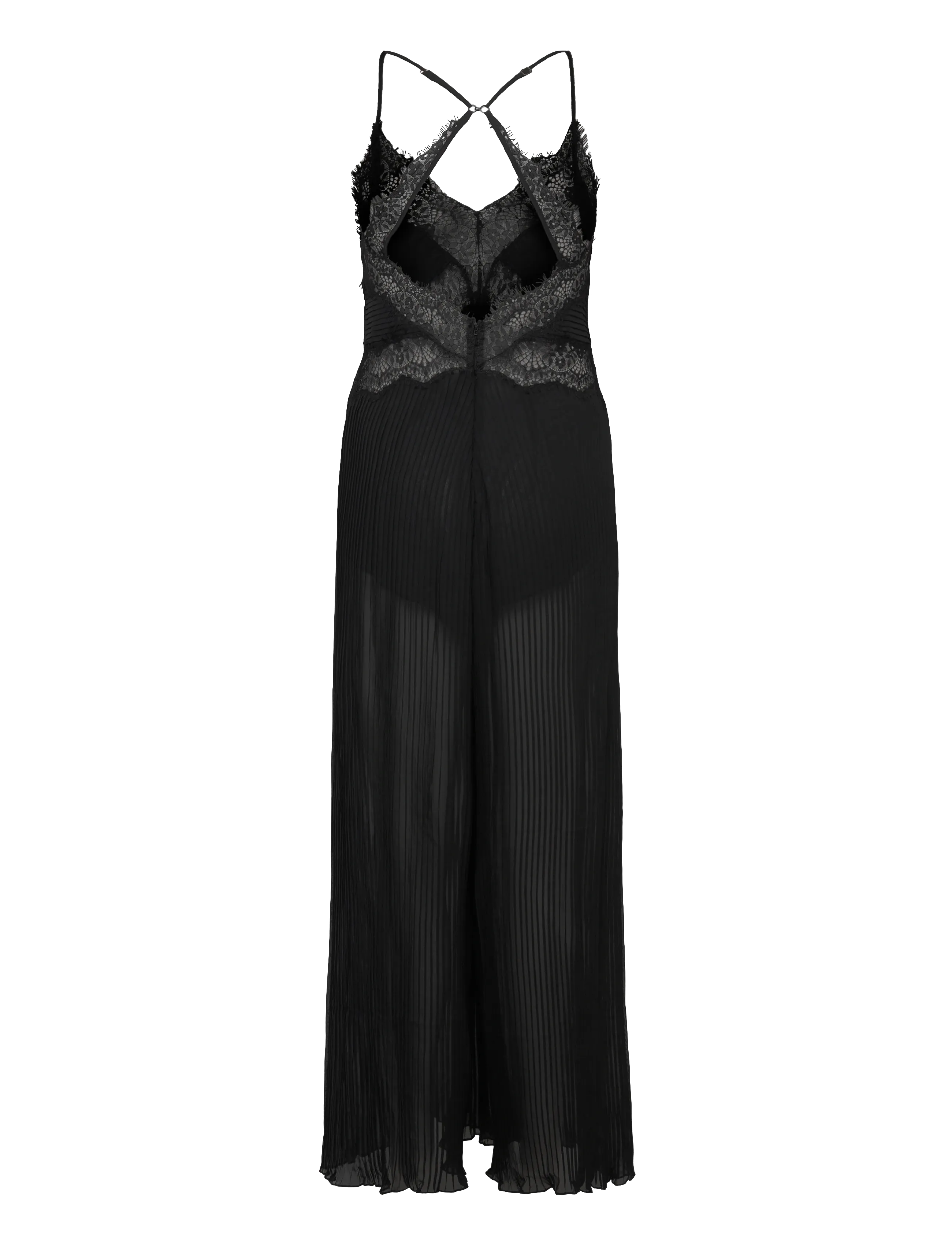 Hunkemöller - JUMPSUIT PLISSE ZAPHIRA - natkjoler - caviar - 1