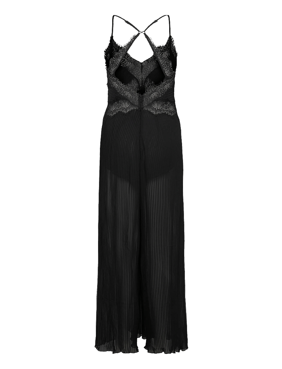 Hunkemöller - JUMPSUIT PLISSE ZAPHIRA - chemises de nuit - caviar - 1