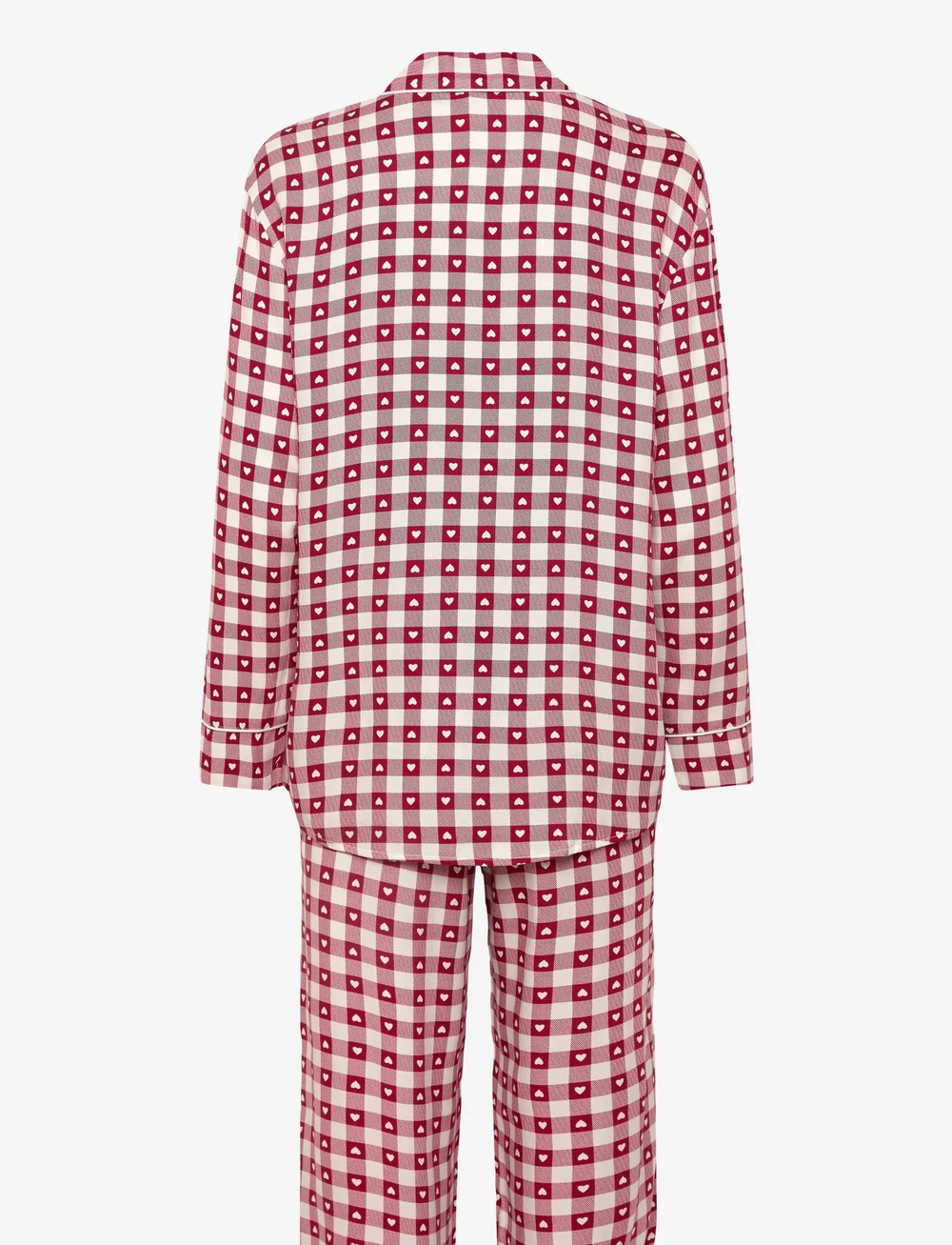 Hunkemöller - Pyjamaset Twill - pyjamas - red dahlia - 2