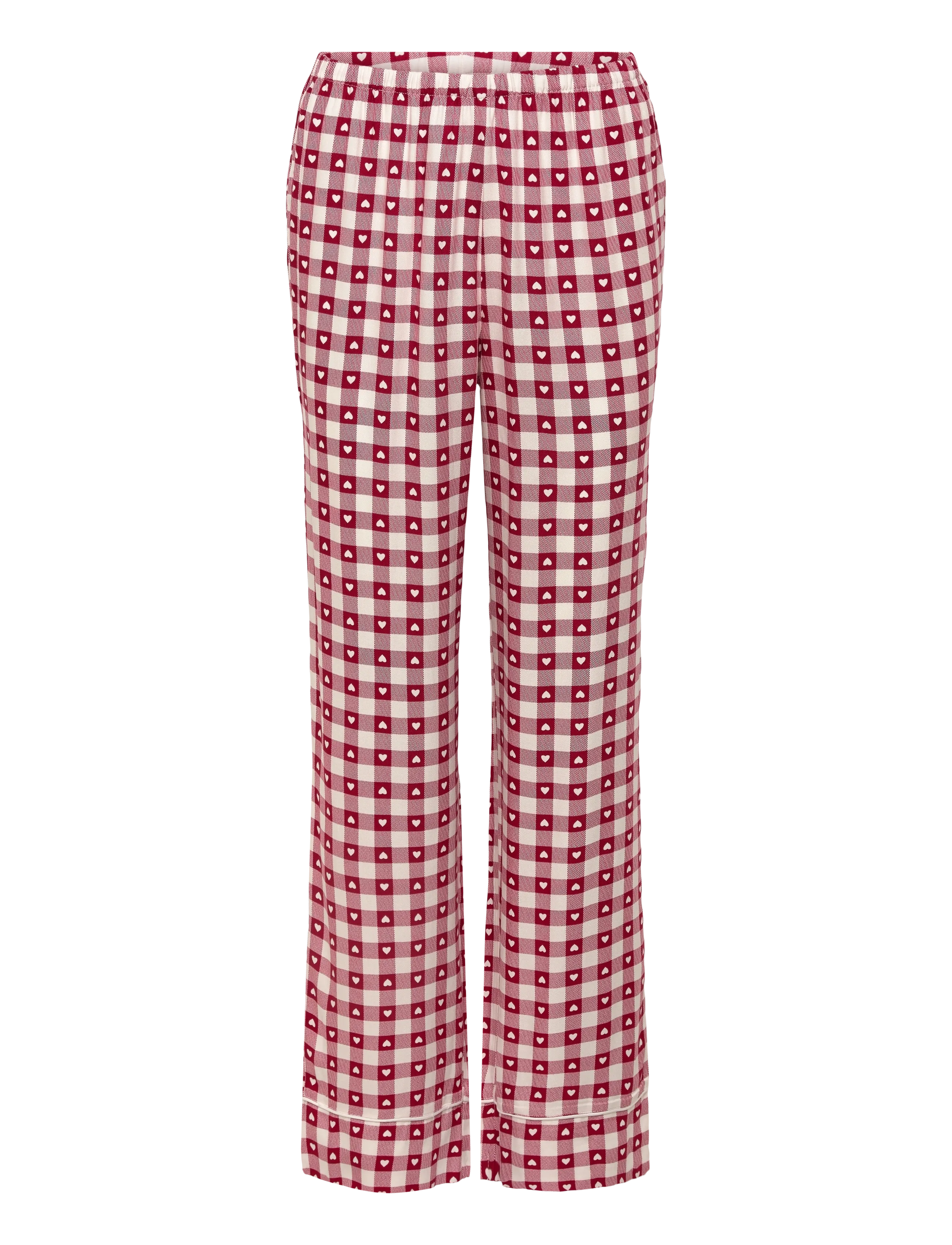 Hunkemöller - Pyjamaset Twill - birthday gifts - red dahlia - 3