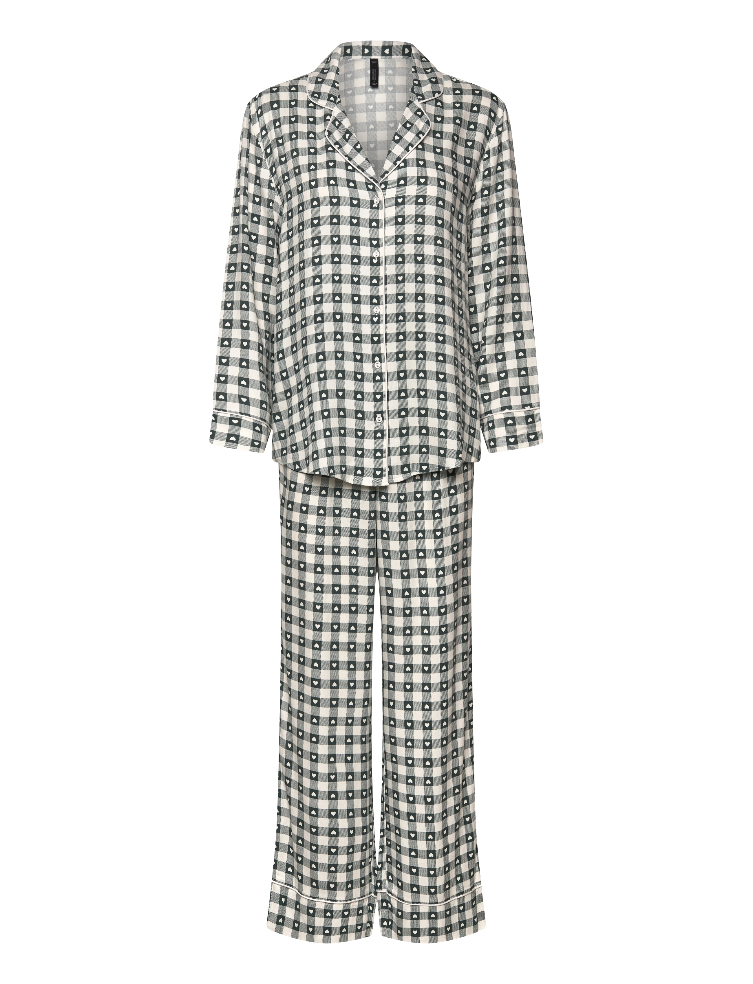 HUNKEMÖLLER Pj Ls Vis Twill Print Patterned - S - Damen