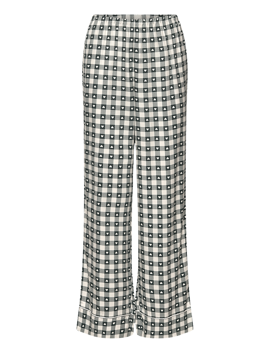 Hunkemöller - PJ LS VIS TWILL PRINT - pyjamas - green gables - 3