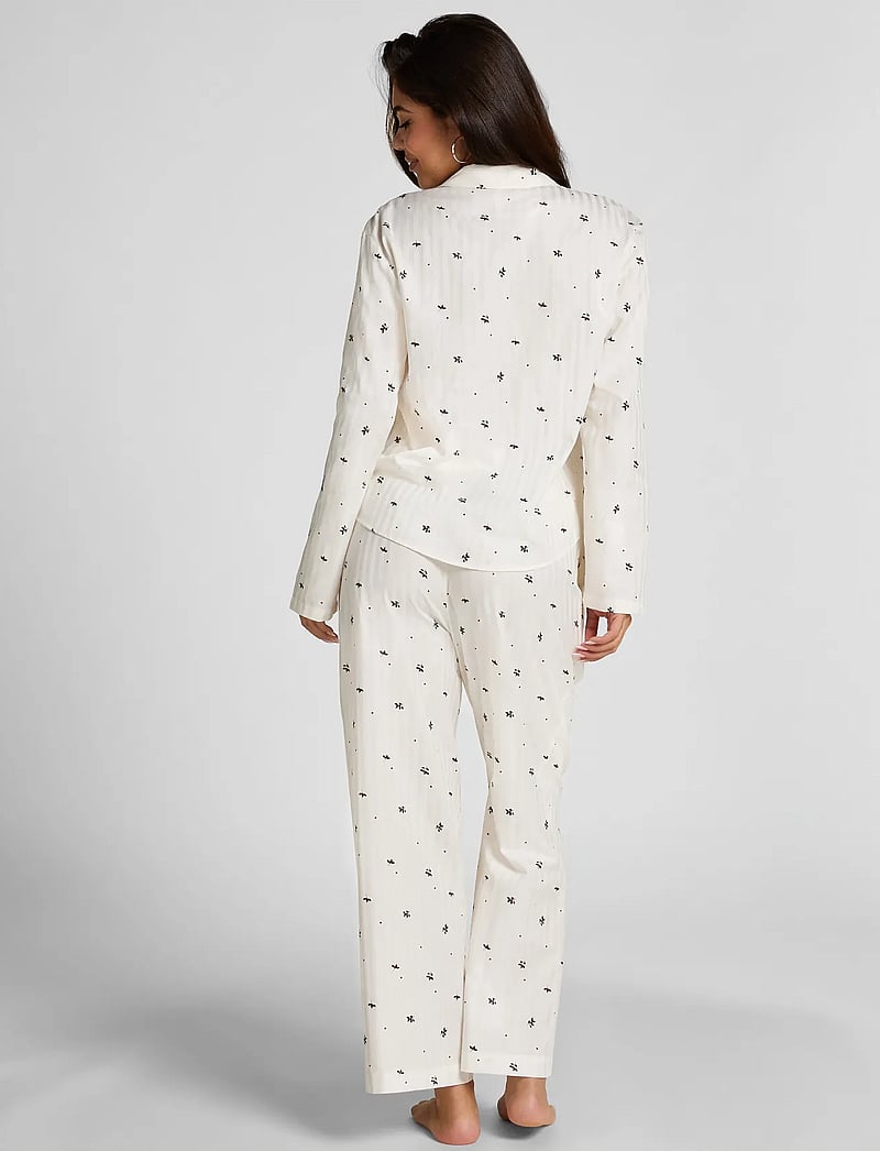 Hunkemöller - JACKET LS CO JACQUARD MISTLETO - overdele - gardenia - 3