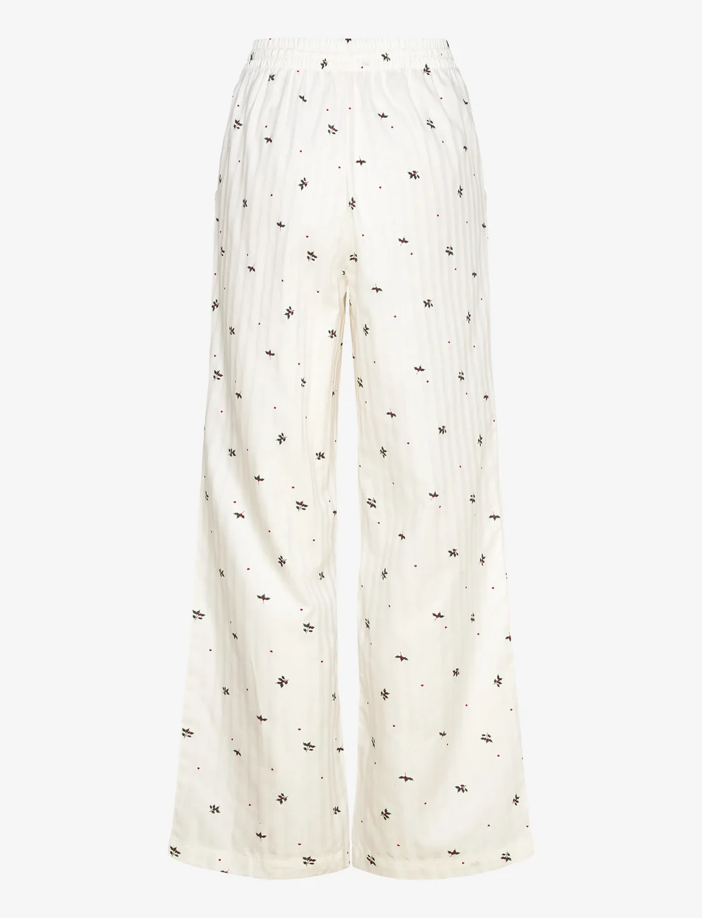 Hunkemöller - PANT CO JACQUARD MISTLETOE - natbukser - gardenia - 2