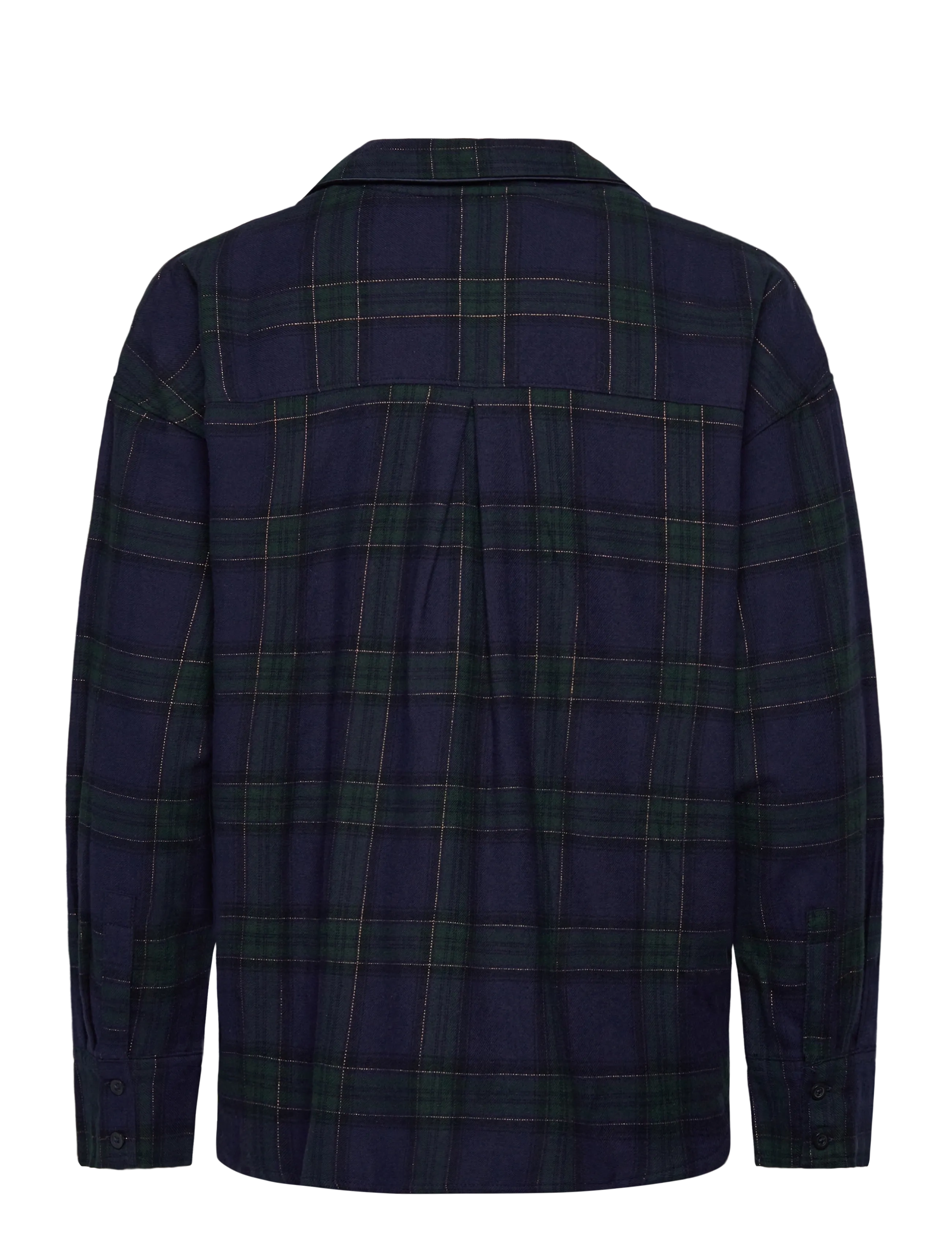 Hunkemöller - JACKET LS FLANNEL TWILL CHECK - madalaimad hinnad - naval academy - 2