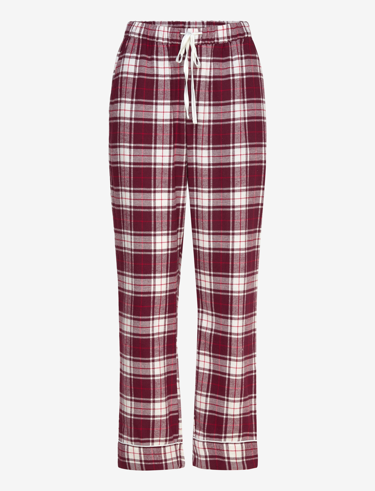 Hunkemöller - Flannel Pyjama Pants - weihnachts-pyjamas - windsor wine - 1