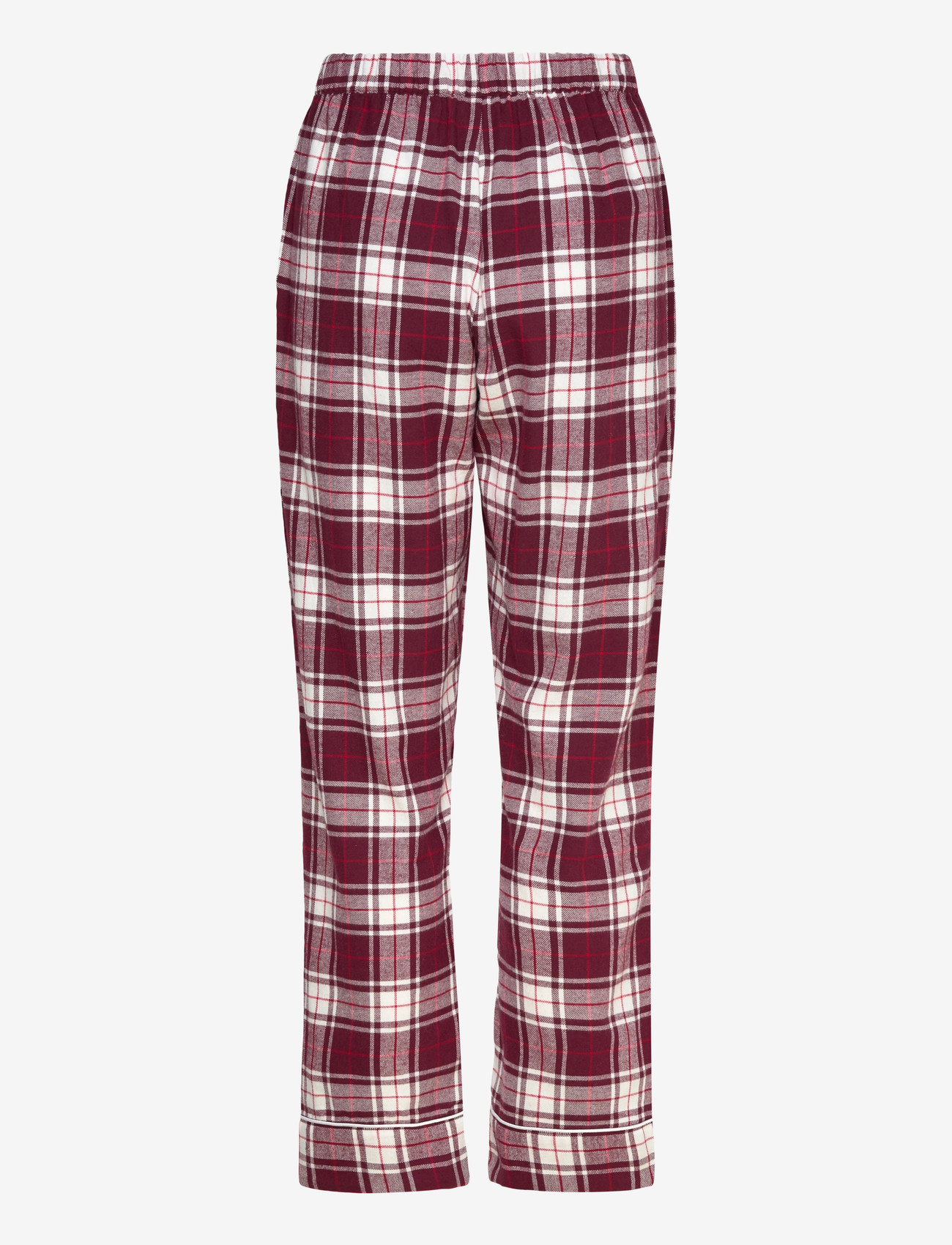 Hunkemöller - Flannel Pyjama Pants - weihnachts-pyjamas - windsor wine - 2