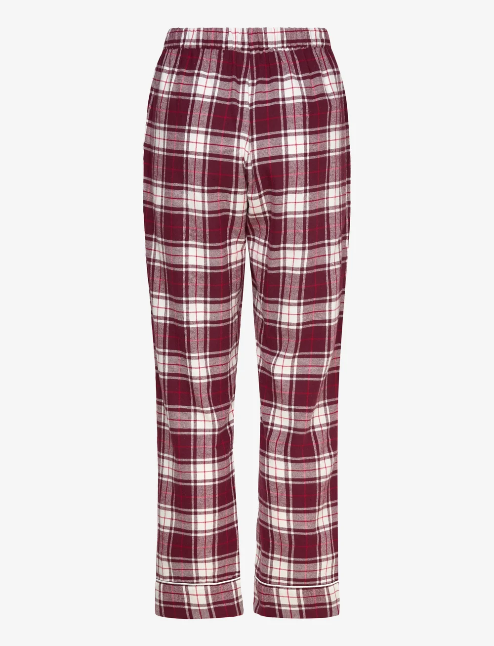 Hunkemöller - Flannel Pyjama Pants - julepyjamas - windsor wine - 2