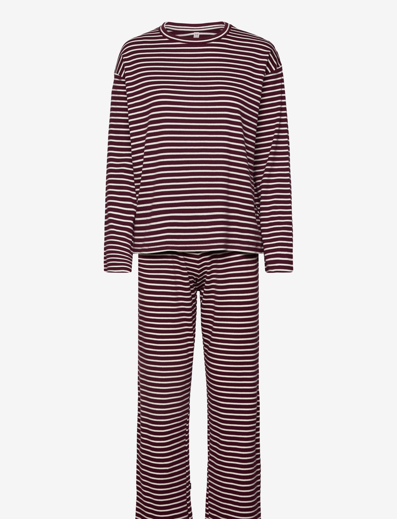 Hunkemöller - Pyjamaset Cotton Jersey - windsor wine - 1