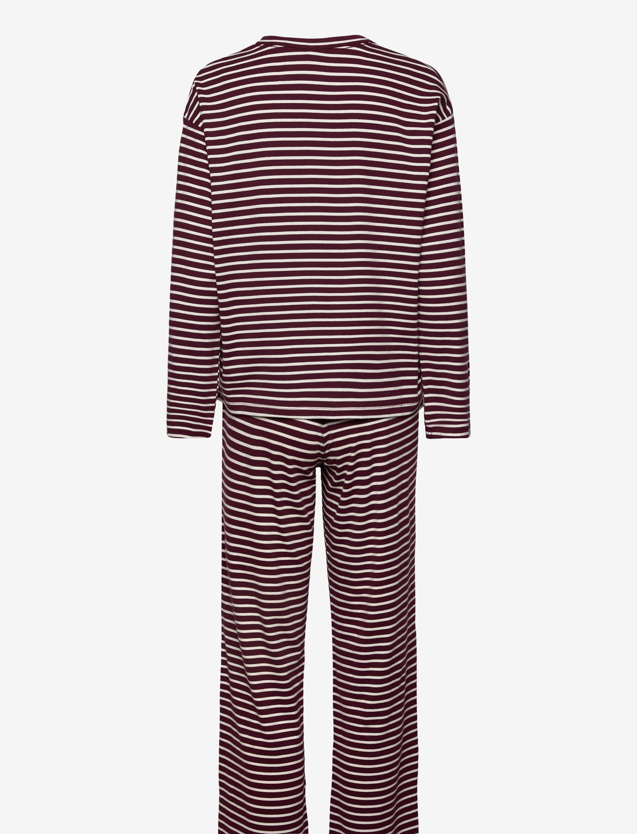 Hunkemöller - Pyjamaset Cotton Jersey - windsor wine - 2