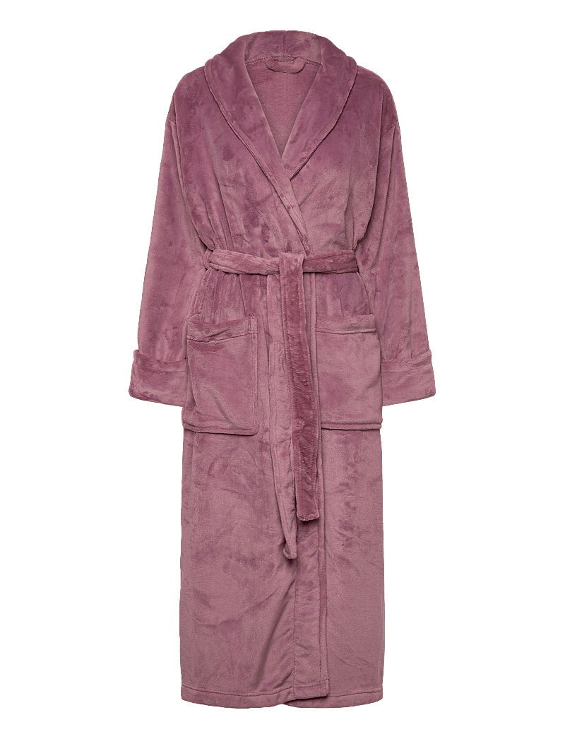 Hunkemöller - Soft Fleece Bathrobe - bademäntel - hkm purple - 1