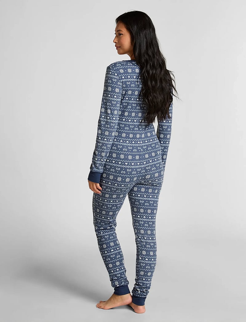 Hunkemöller - Onesie Jersey Fairisle - pyjamas - vintage indigo - 4