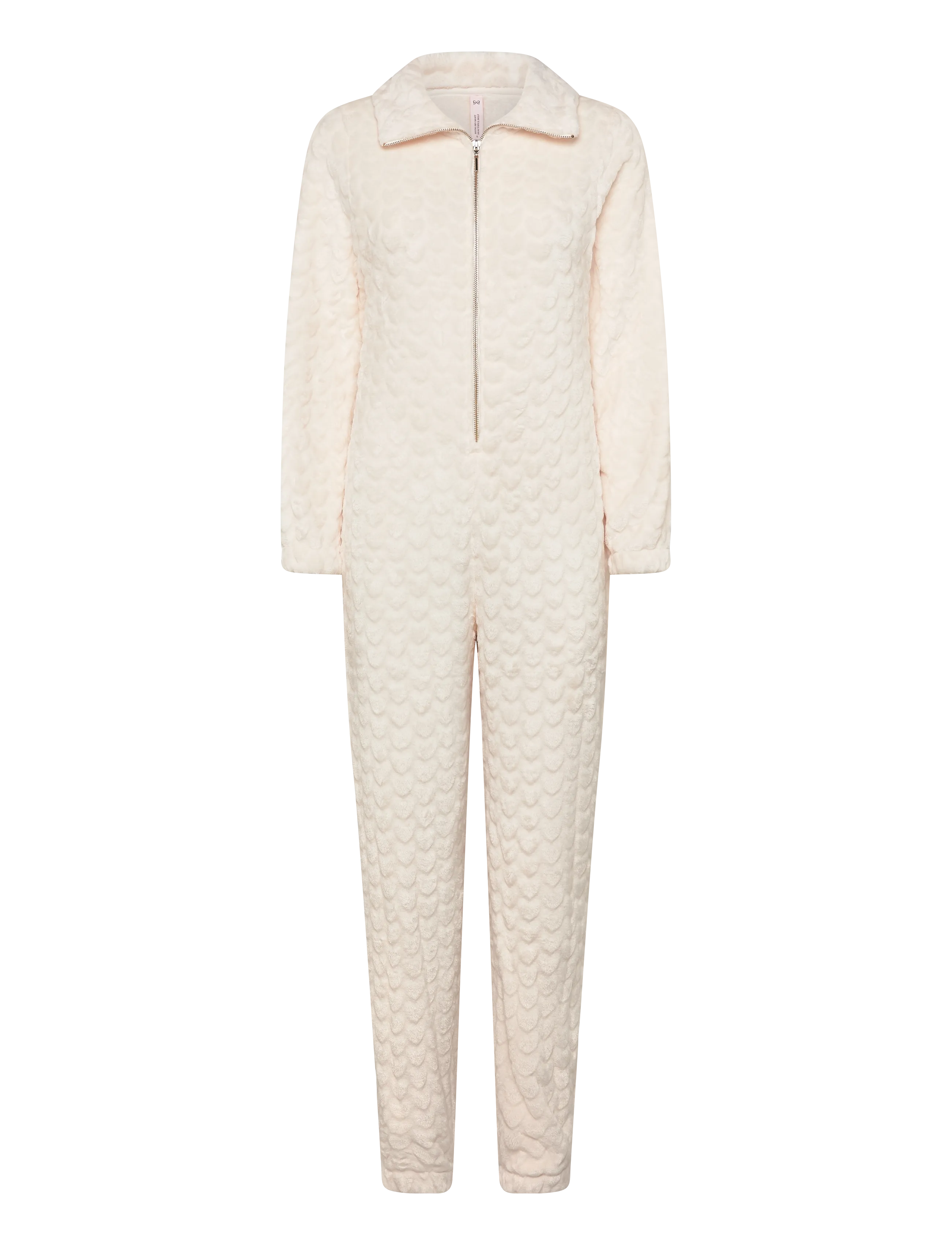 HUNKEMÖLLER Onesie Cable Zip Up Cream - L - Damen