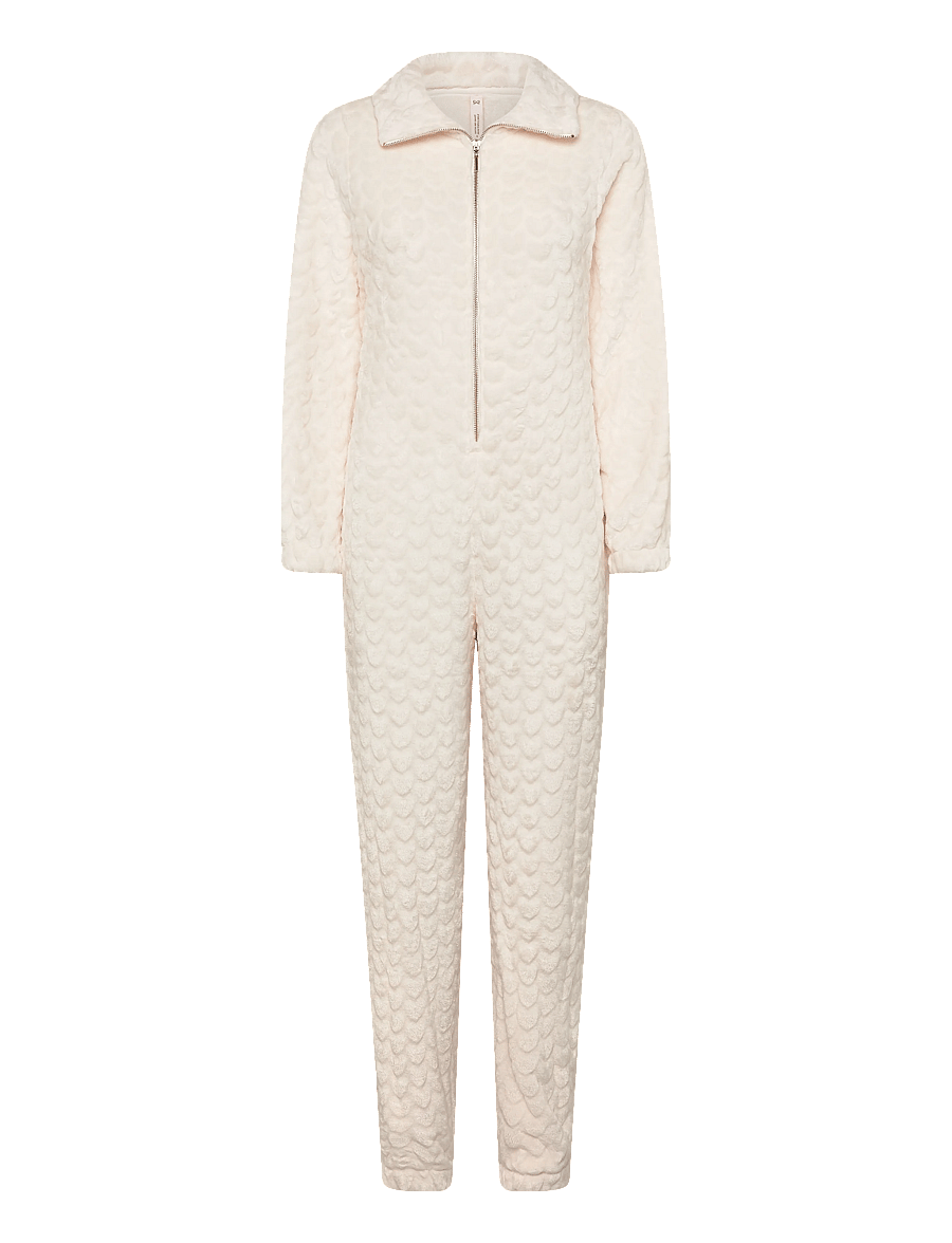 Hunkemöller - Onesie Cable Zip Up - pyjamas - gardenia - 1