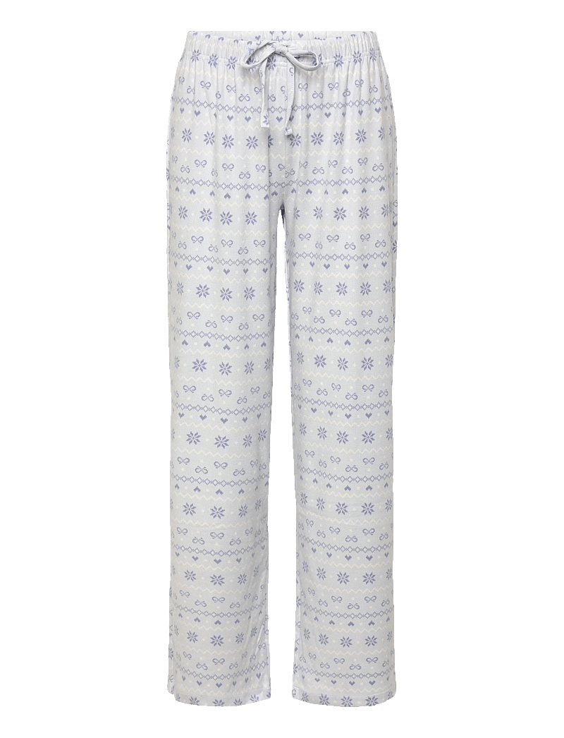 Hunkemöller - Pyjamaset Jersey Fairisle - pyjamas - blue heron - 2