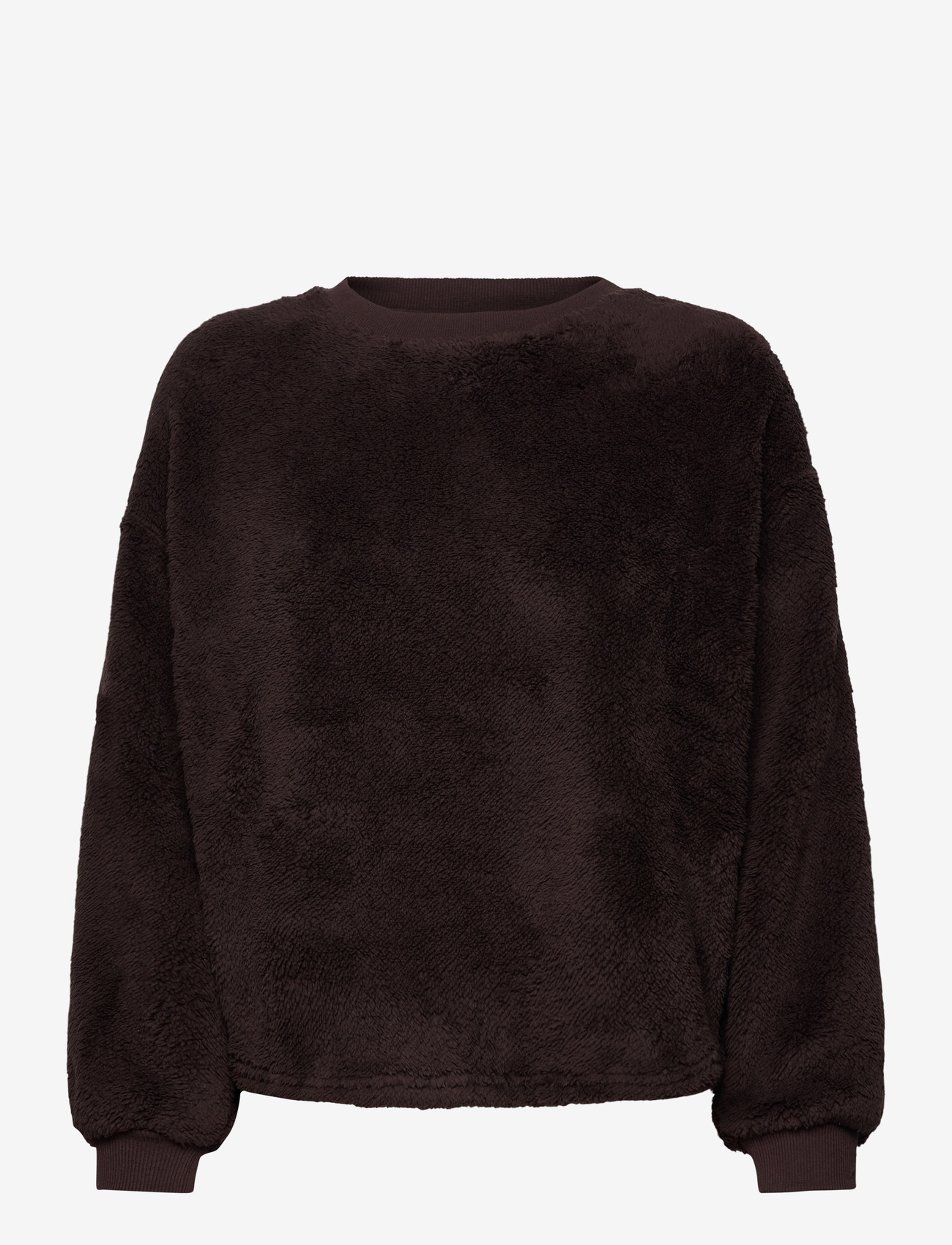 Hunkemöller - Longsleeved Top Fluffy Fleece - cocoa brown - 1