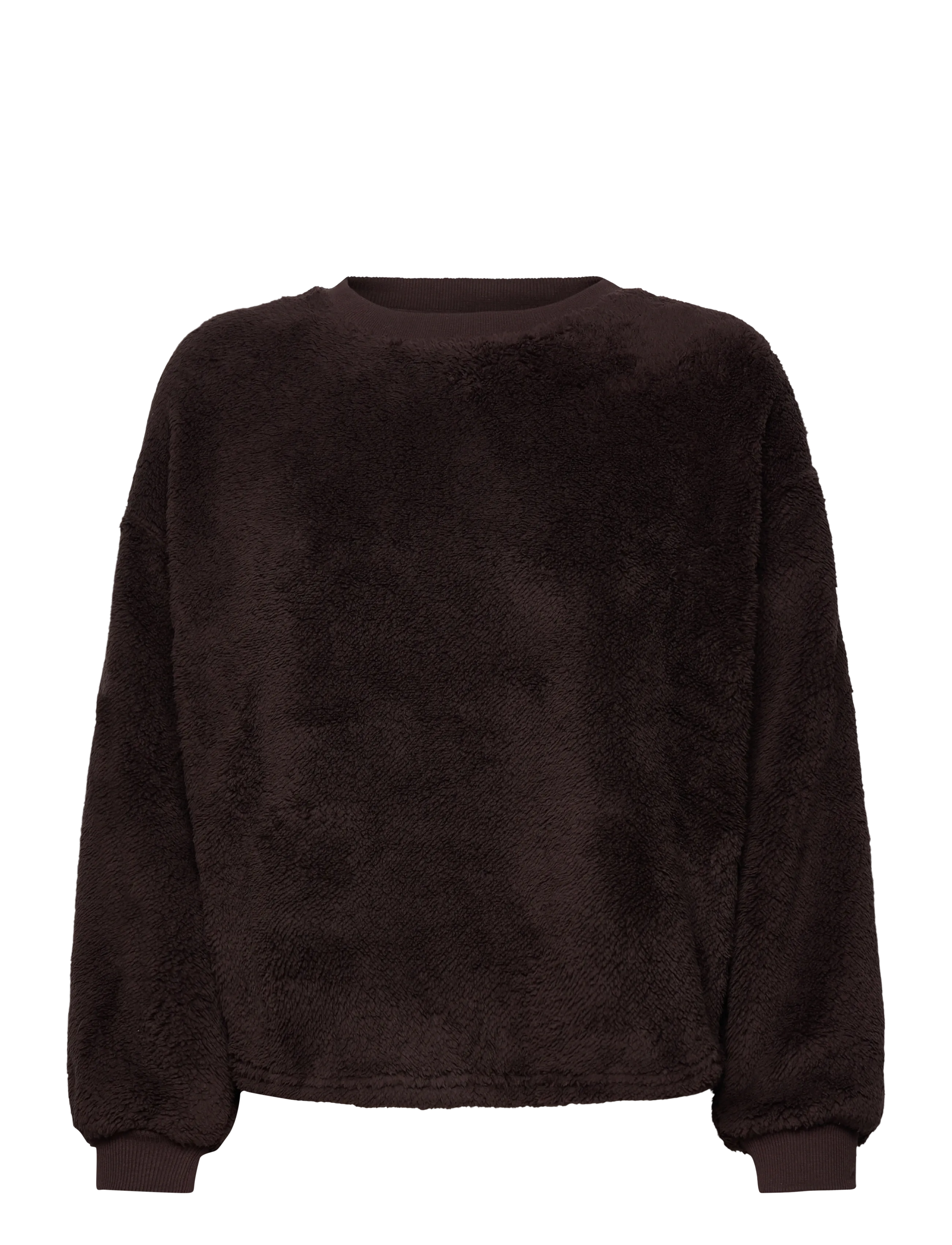 Hunkemöller - Longsleeved Top Fluffy Fleece - cocoa brown - 1
