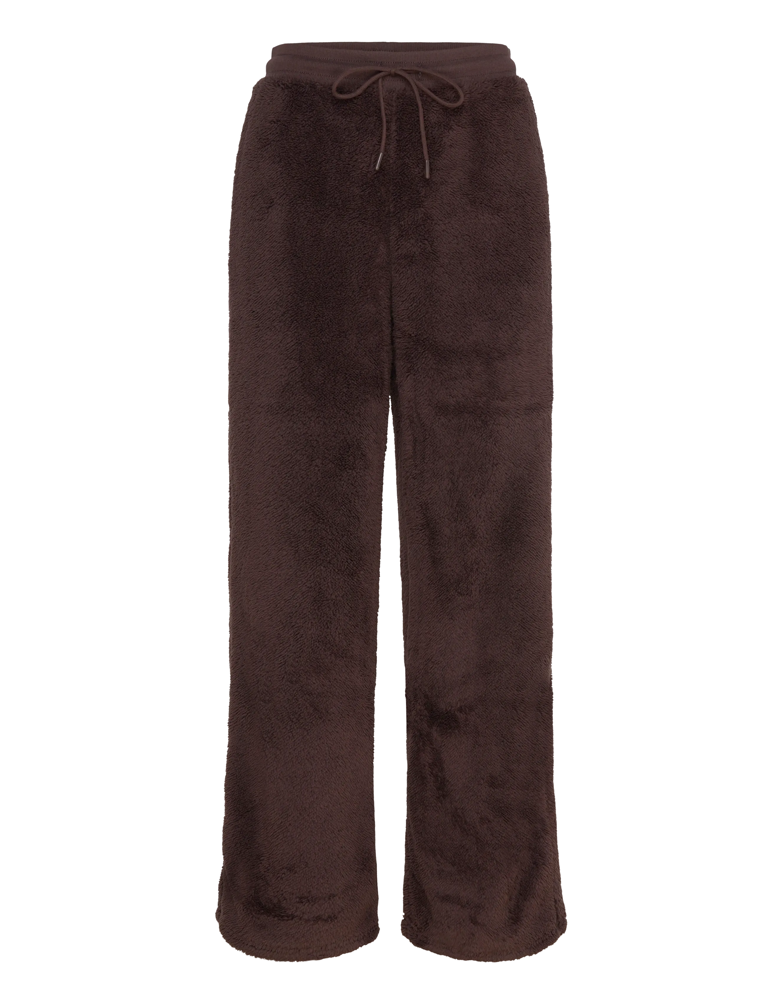 Hunkemöller Pant Fluffy Fleece - Jogginghosen - COCOA BROWN / brown