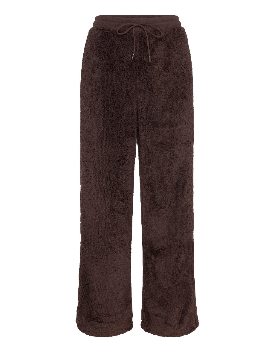 Hunkemöller - Pant Fluffy Fleece - pyjamahosen - cocoa brown - 1