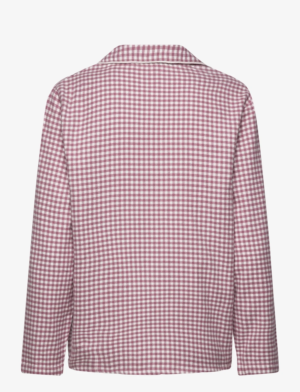 Hunkemöller - Essentials Flannel Pyjama Top - Överdelar - wistful mauve - 2