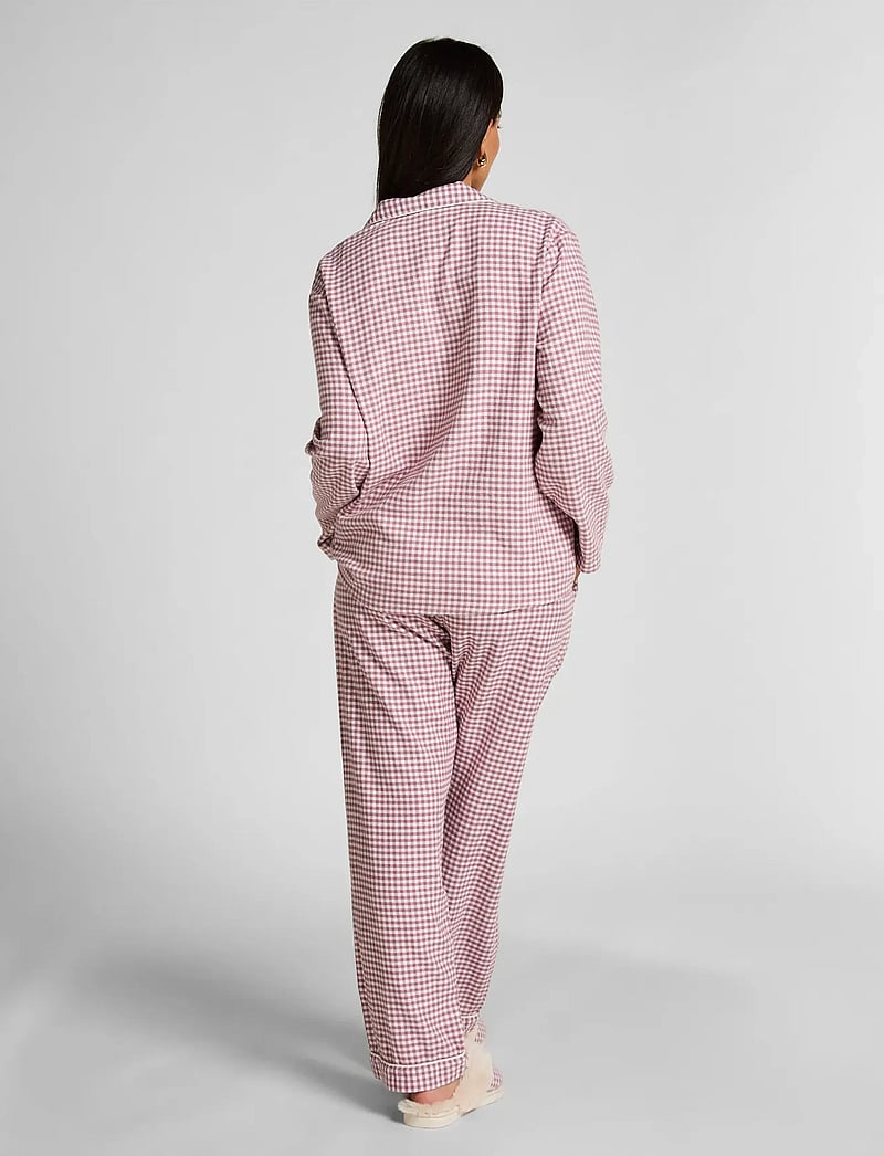 Hunkemöller - Essentials Flannel Pyjama Top - weihnachts-pyjamas - wistful mauve - 5