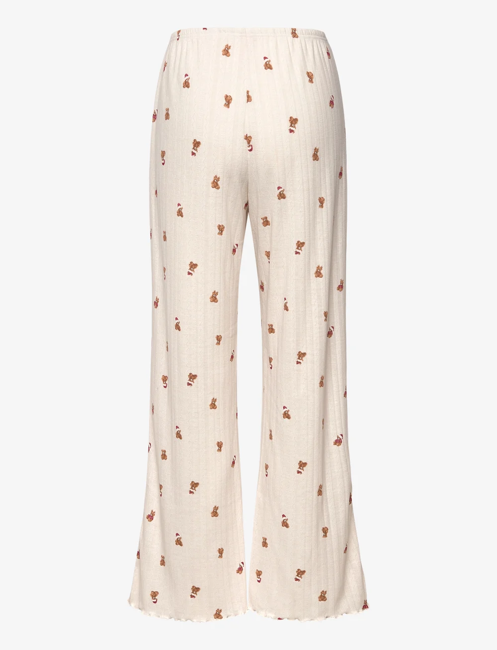 Hunkemöller - PJ LS POINTELLE BEAR - pyjamas - gardenia - 4