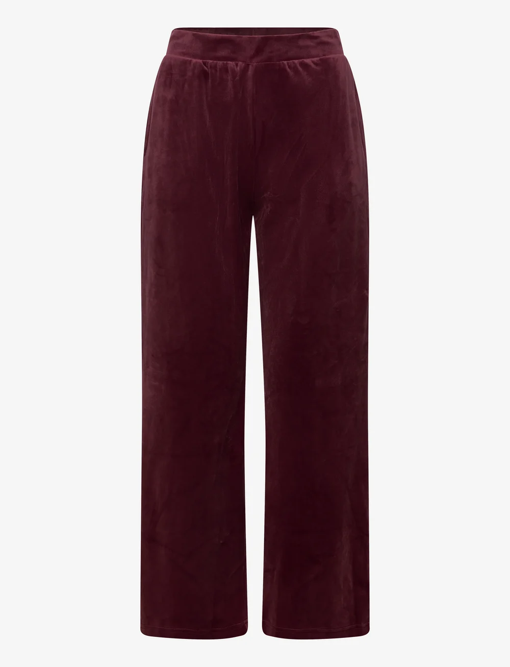 Hunkemöller - Velvet Pyjama Set - dressikomplektid - red mahogany - 3