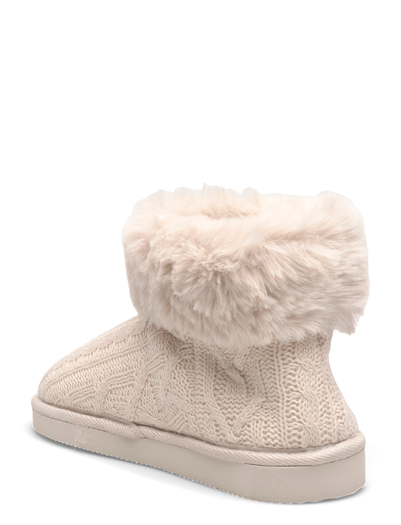 Hunkemöller - SAAR CABLE KNIT BOOT - alltags-style - hkm white - 2