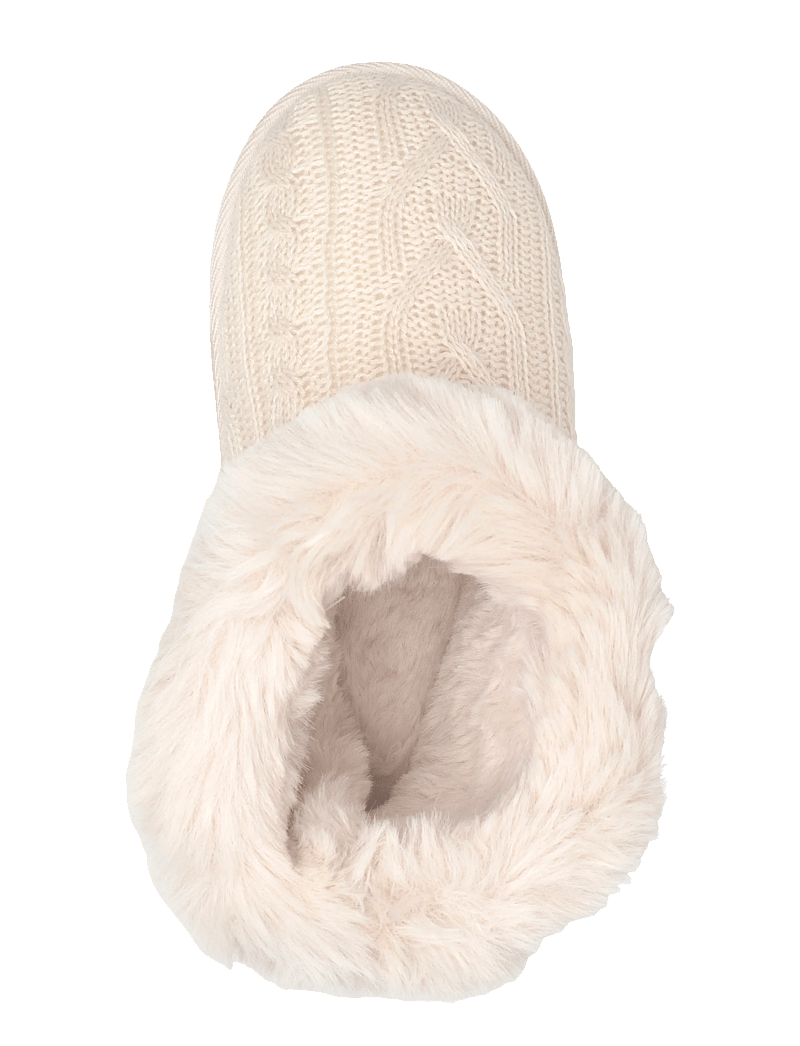 Hunkemöller - SAAR CABLE KNIT BOOT - alltags-style - hkm white - 3