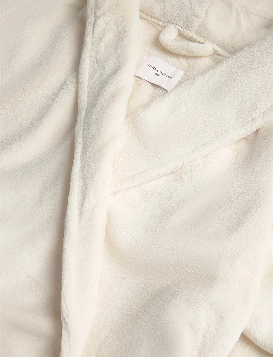 Hunkemöller - ROBE LONG SOFT FLEECE - bademäntel - whitecap gray - 5