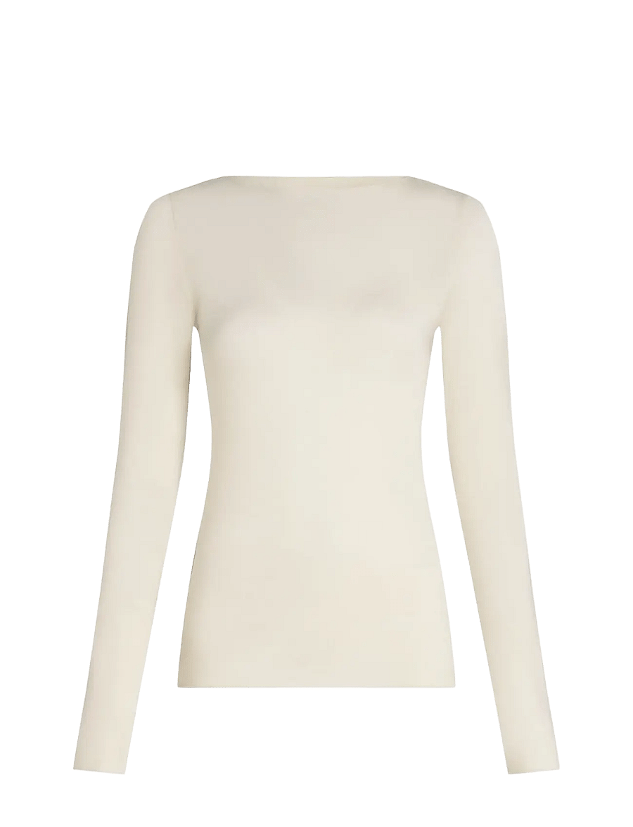 Hunkemöller - Top LS Boatneck Intimates - Överdelar - whitecap gray - 1