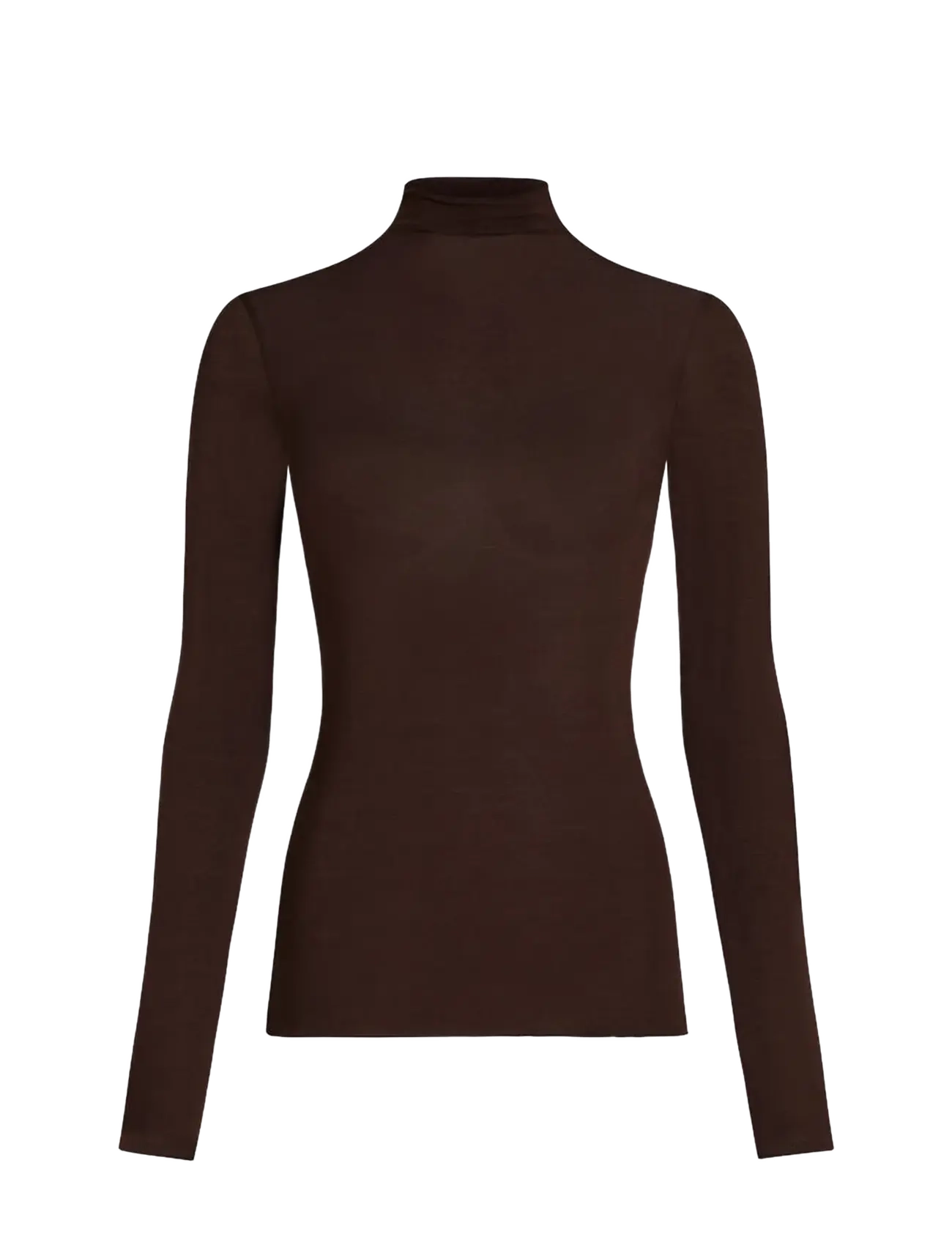 Hunkemöller Super Soft Top Turtleneck Cashmere Blend, Damen, Langarm Rollkragen Top, Braun, Gr: XS