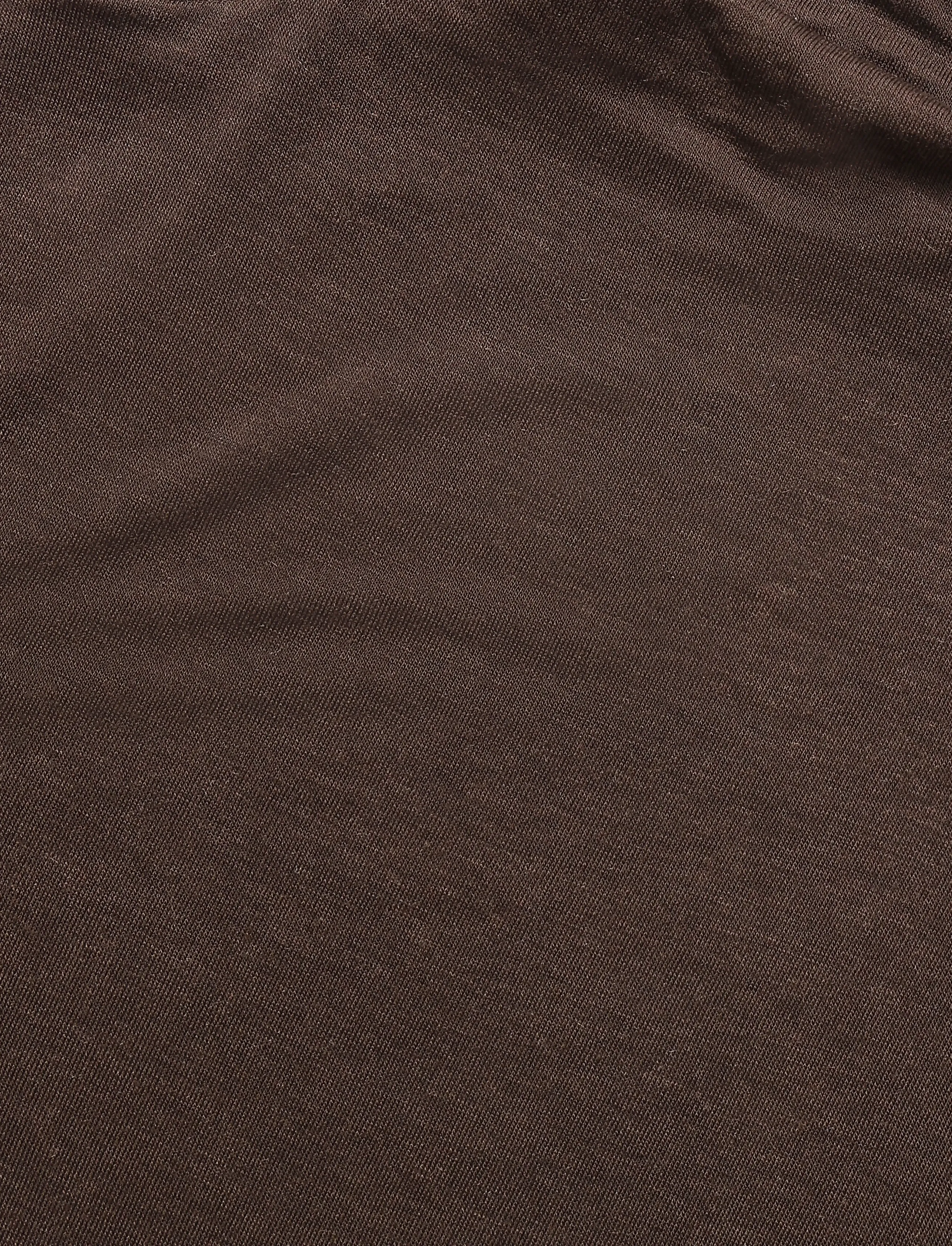 Hunkemöller - Top Ls Turtleneck Intimates - kashmir - coffee bean - 5