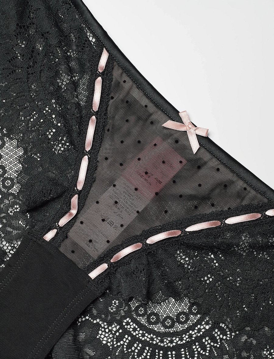 Hunkemöller - Dorothy Brazilian - culotte brésilienne - caviar - 2