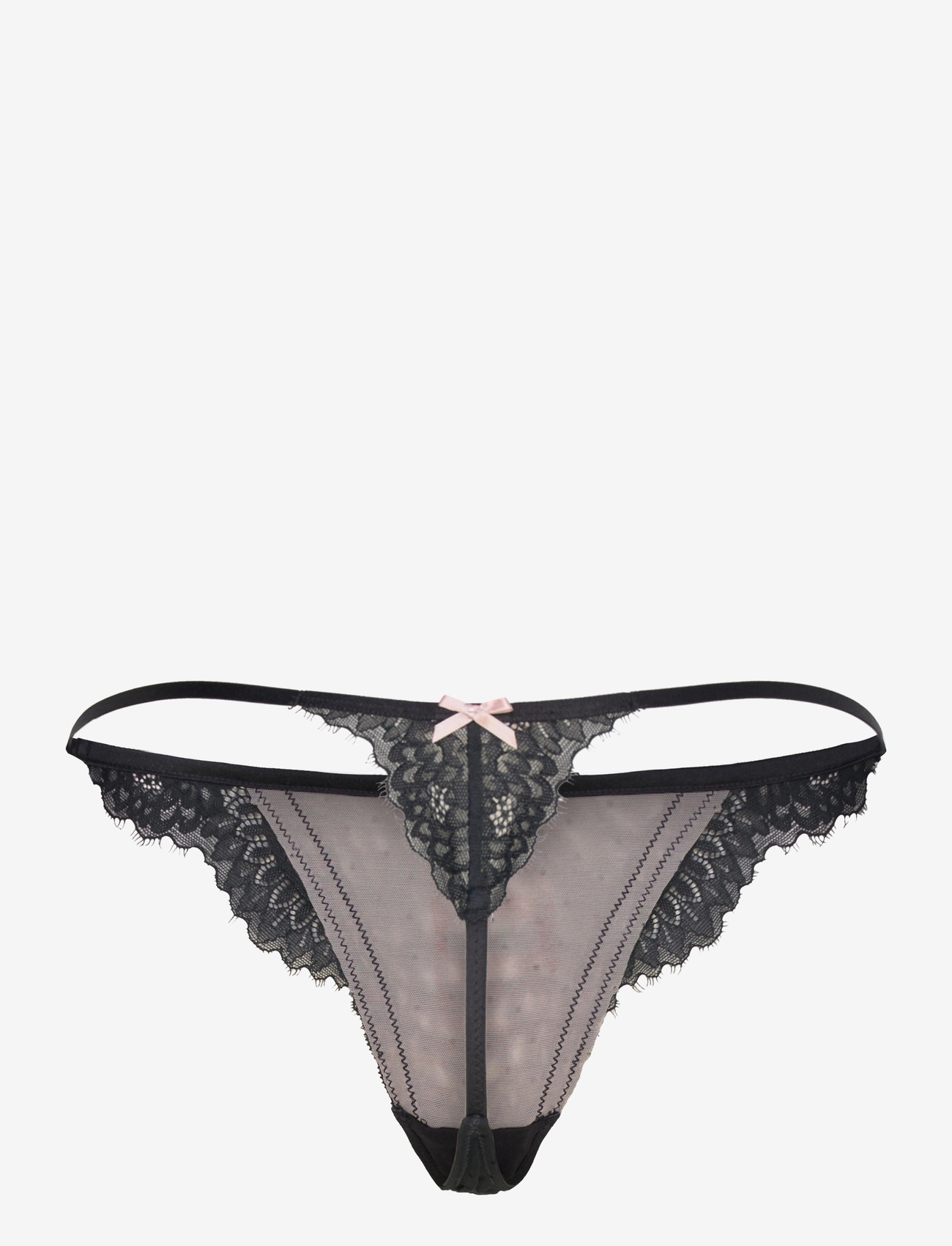 Hunkemöller - Dorothy Hl String Tr - laveste priser - caviar - 1